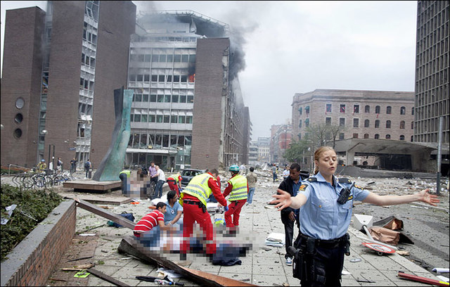 Terroraksjon i norge