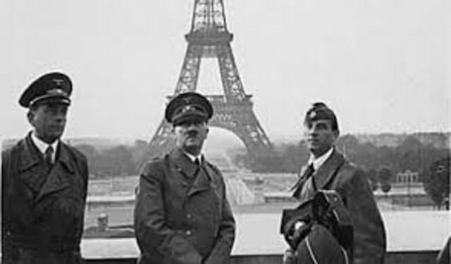 France surrenders to Germany