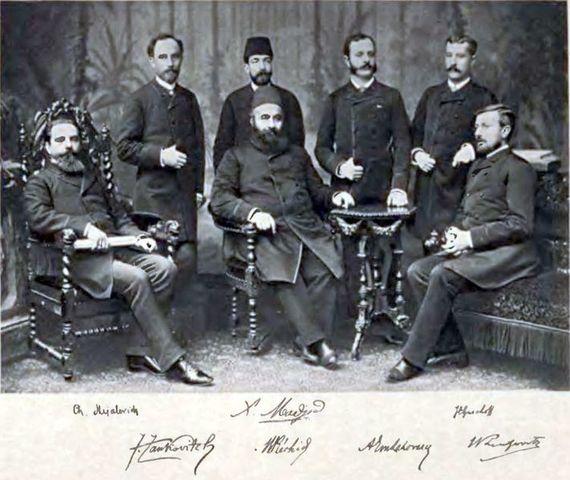 Firma de los tratados de Bucarest