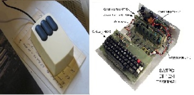 El primer teclado informático y la revolución en los mouse