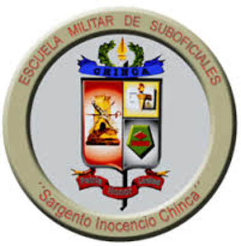 Ingreso a la escuela de Suboficiales Inocencio Chincá
