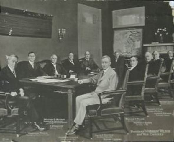 President Wilson's War Cabinet
