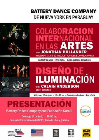 Charla de Diseño escénico de la luz con Calvin Anderson