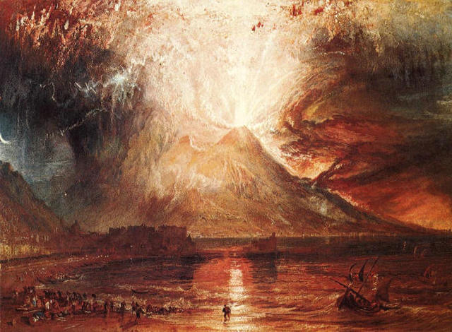 The Erruption of Mt. Vesuvius