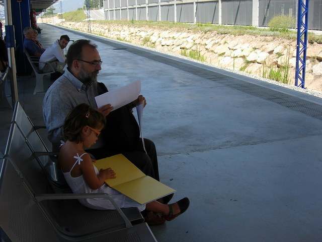 Primer viatge en tren