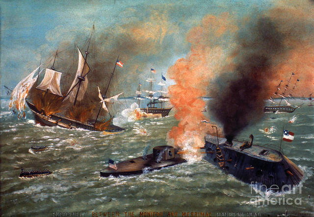 The Battle of the Monitor and Marrimack