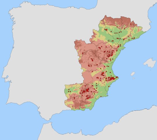 la peninsula  iberica