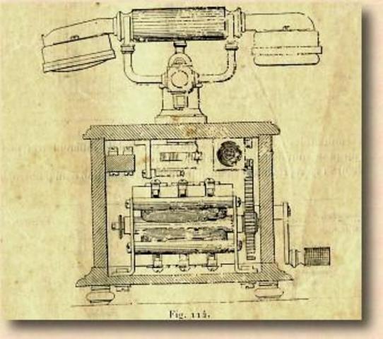Premier combiné téléphonique