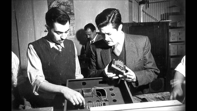 Demostración de la televisión a color