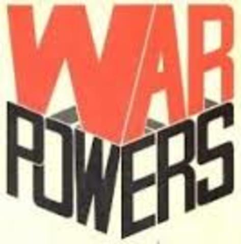 War Powers Act