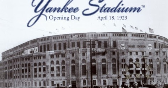Yankee stadium opens
