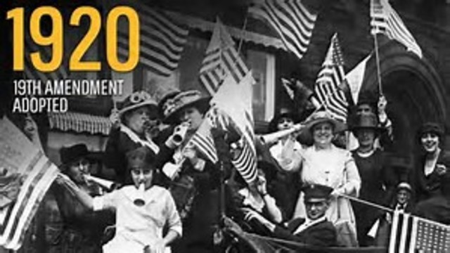 Ratification of the 19th Amendment