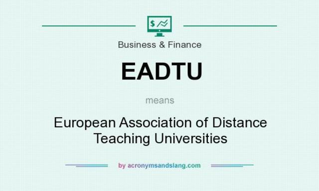 Creación de la European Association of Distance Teaching Universities