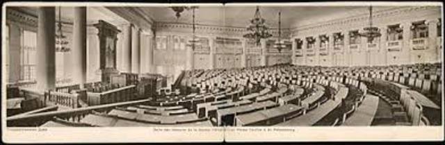 Creació d'un Parlament, la Duma