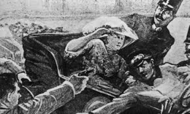 Archduke Franz Ferdinand Assassinated