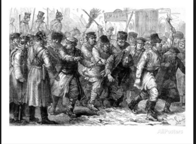 First Anti-Semitic riot