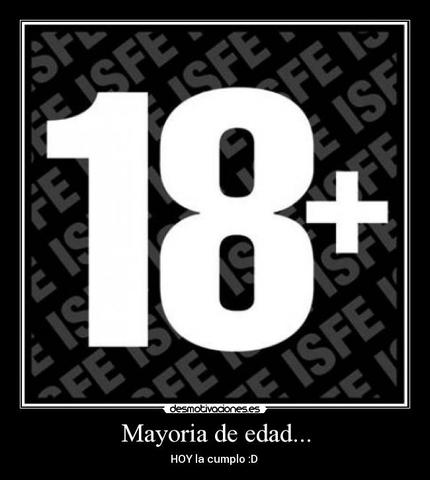 18 años!!!Viviendo