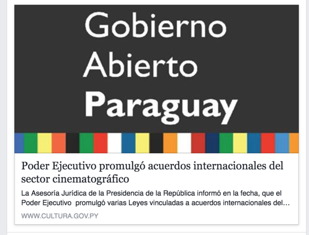 El Poder Ejecutivo promulga los Acuerdos de Co-Producción.