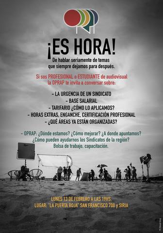 Se convoca a reunión a Profesionales y Estudiantes.