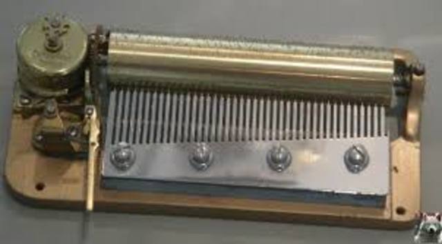 Invention de la boîte à musique