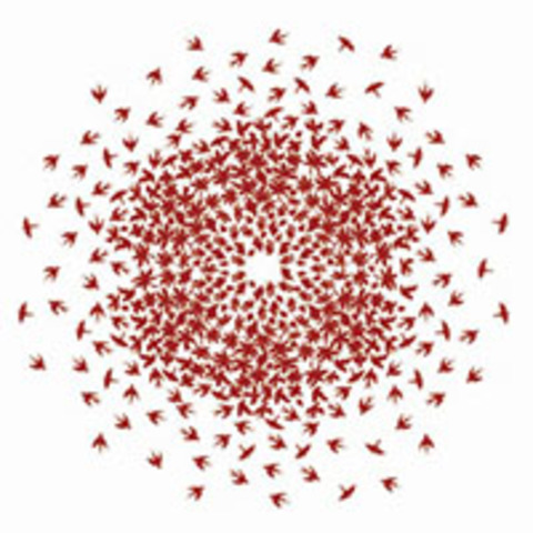 Papel para pared Swallows de Places and spaces