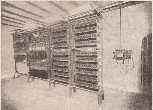 Primera central automática