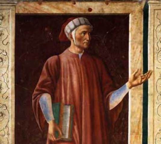 Nace Dante Alighieri