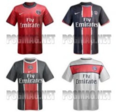 Les maillots des années 2010