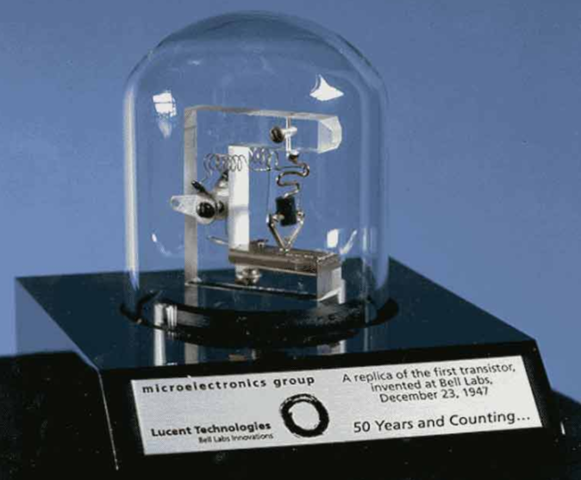 El nacimiento del primer transistor