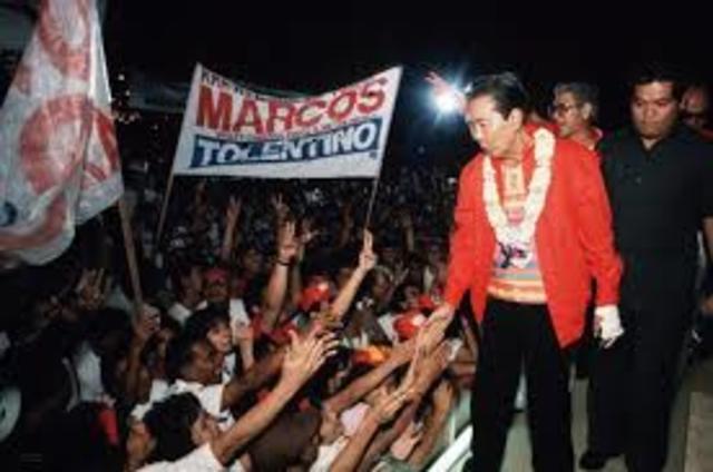 Marcos Wins Snap Elections