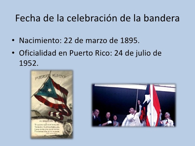 Creación de Bandera de Puerto Rico - 1895