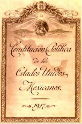 La Constitución Política de los Estados Unidos Mexicanos