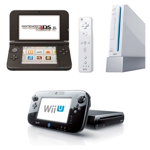 3DS, Wii, WiiU