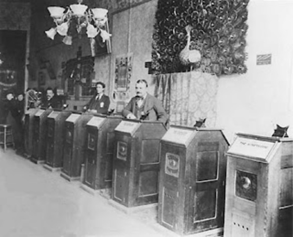 Primer Salón de Kinetoscopio