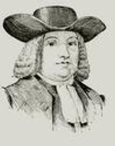 William Penn arrives in America