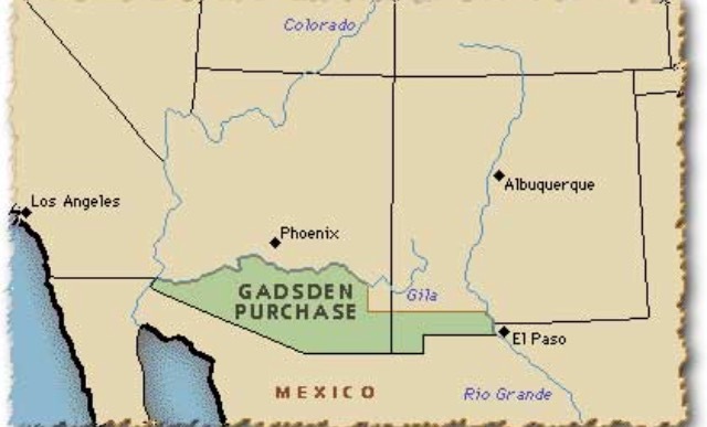 United States make Gadsden purchase