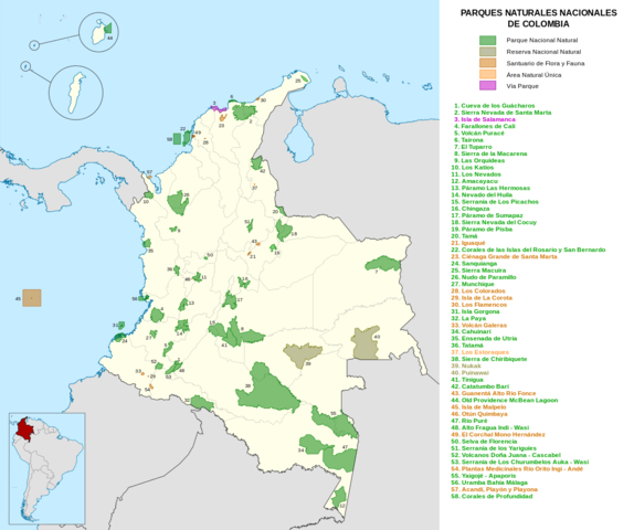 LEY 165 DE 1994  Áreas protegidas