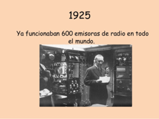 600 emisoras de radio en el mundo