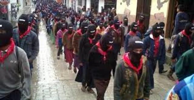 LEVANTAMIENTO DEL EZLN EN CHIAPAS