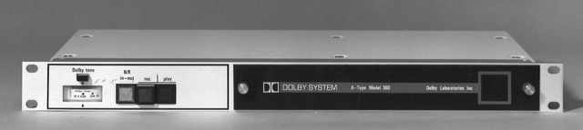sistema Dolby A. introducido a la industria de la grabación