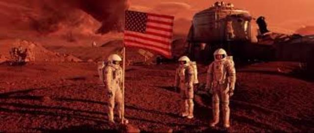 Высадка на Марсе