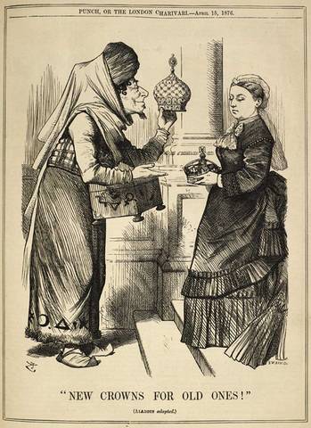 Queen Victoria is Crowned Empress of India