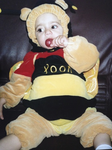 First time dressing up for halloween