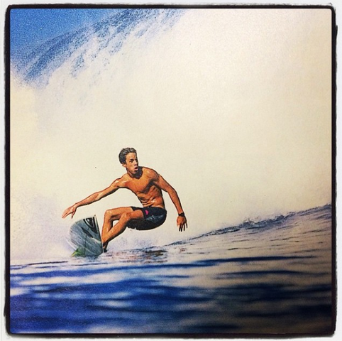 Surfing- Son of surfing legend Jeff Johnson