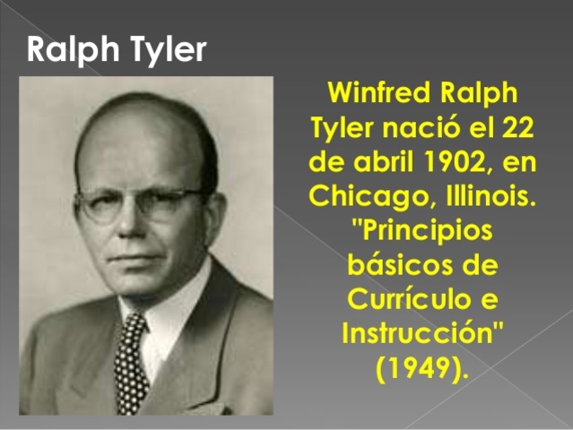Epoca de Tyler. (1930-1945): El padre de la Evaluación Educativa. La gran reforma "tyleriana"
