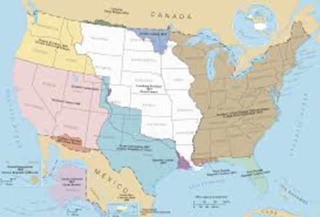 Britain and the US signed a peace treaty that gave the US all of Oregon