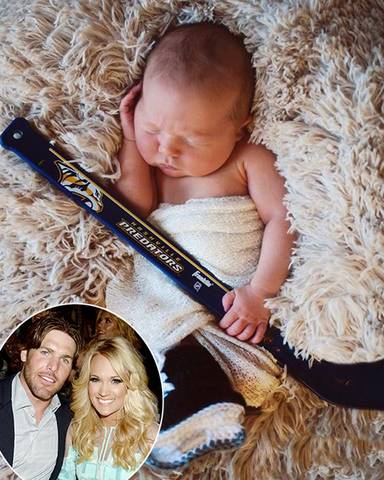 Mike, and Carrie had their baby boy, Isaiah.