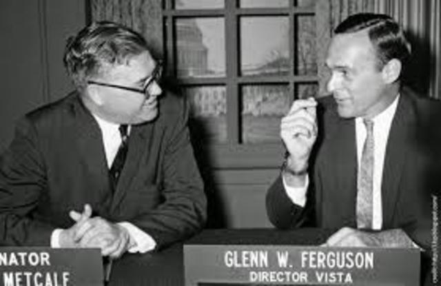 1964-1965 Job Corps and Head Start are funded