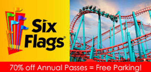 When me and my best friend went to six flags