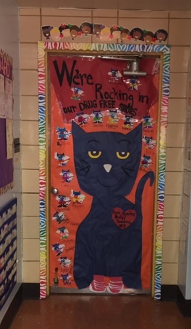 Red Ribbon Week Door Decorating Contest